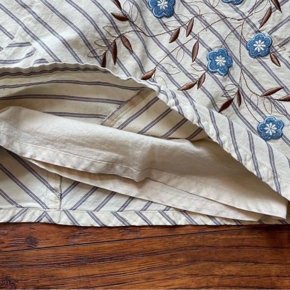 Ann Taylor Petites Embroidered Skirt - Picture 11 of 14